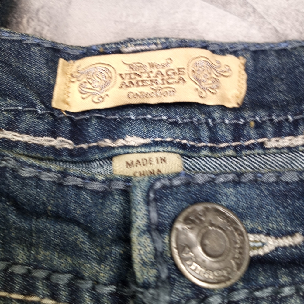 Vintage America boot cut jeans size 28 / 6 - Picture 5 of 10